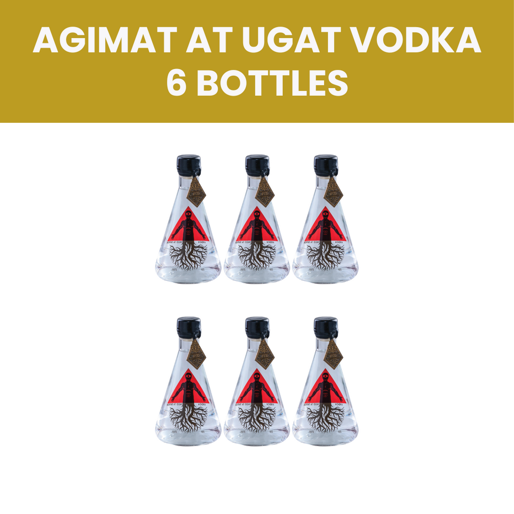 Agimat At Ugat Vodka - 6 Bottles