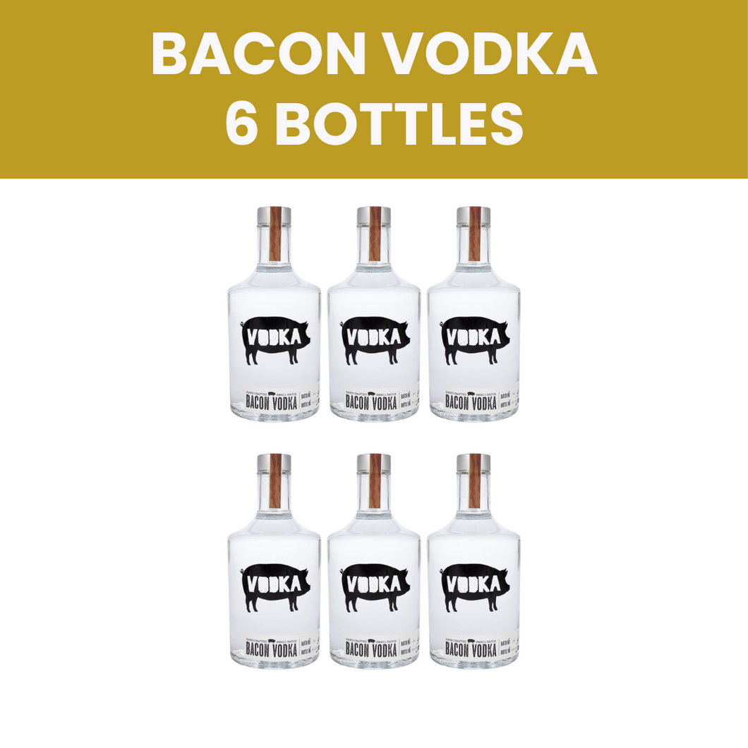 Bacon Vodka - 6 Bottles