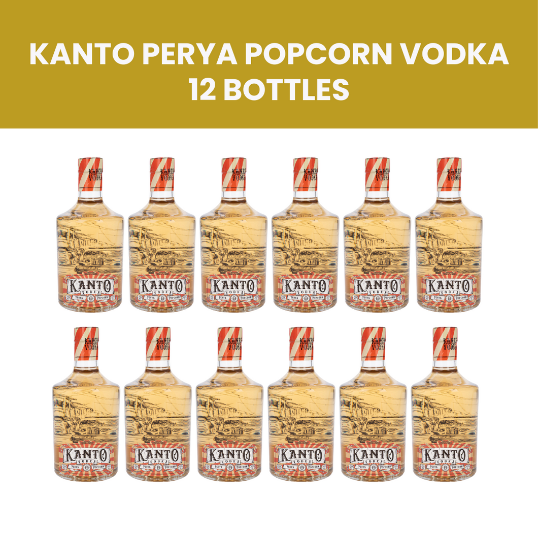 Kanto Perya Popcorn Vodka - 12 Bottles